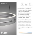 Paul Neuhaus Pure E-Loop Lampa Wisząca Aluminium 2550-95