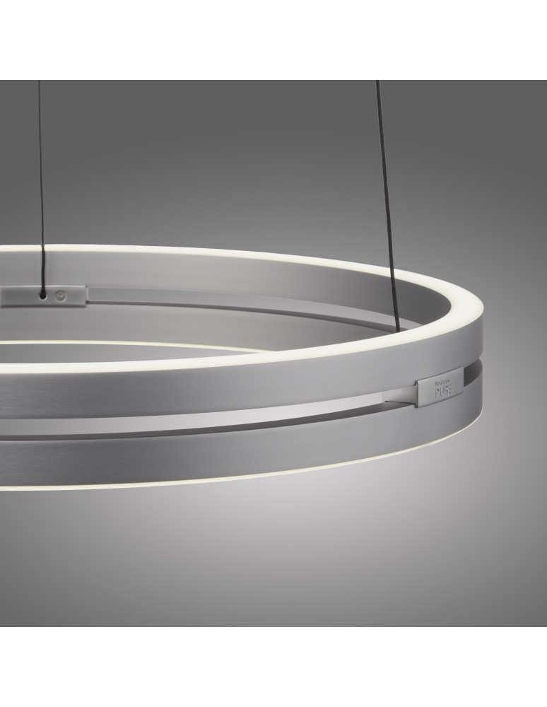 Paul Neuhaus Pure E-Loop Lampa Wisząca Aluminium 2550-95