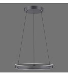 Paul Neuhaus Pure E-Loop Lampa Wisząca Szary 2551-15