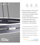 Paul Neuhaus Pure E-Loop Lampa Wisząca Szary 2551-15