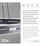Paul Neuhaus Pure E-Loop Lampa Wisząca Szary 2551-15