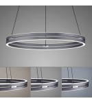 Paul Neuhaus Pure E-Loop Lampa Wisząca Szary 2551-15