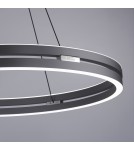 Paul Neuhaus Pure E-Loop Lampa Wisząca Szary 2551-15