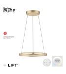 Paul Neuhaus Pure E-Loop Lampa Wisząca Matowy Mosiądz 2551-60