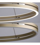 Paul Neuhaus Pure E-Loop Lampa Wisząca Matowy Mosiądz 2551-60