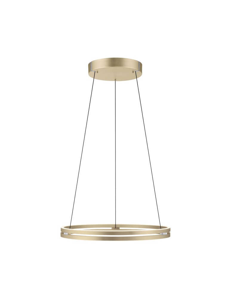 Paul Neuhaus Pure E-Loop Lampa Wisząca Matowy Mosiądz 2551-60