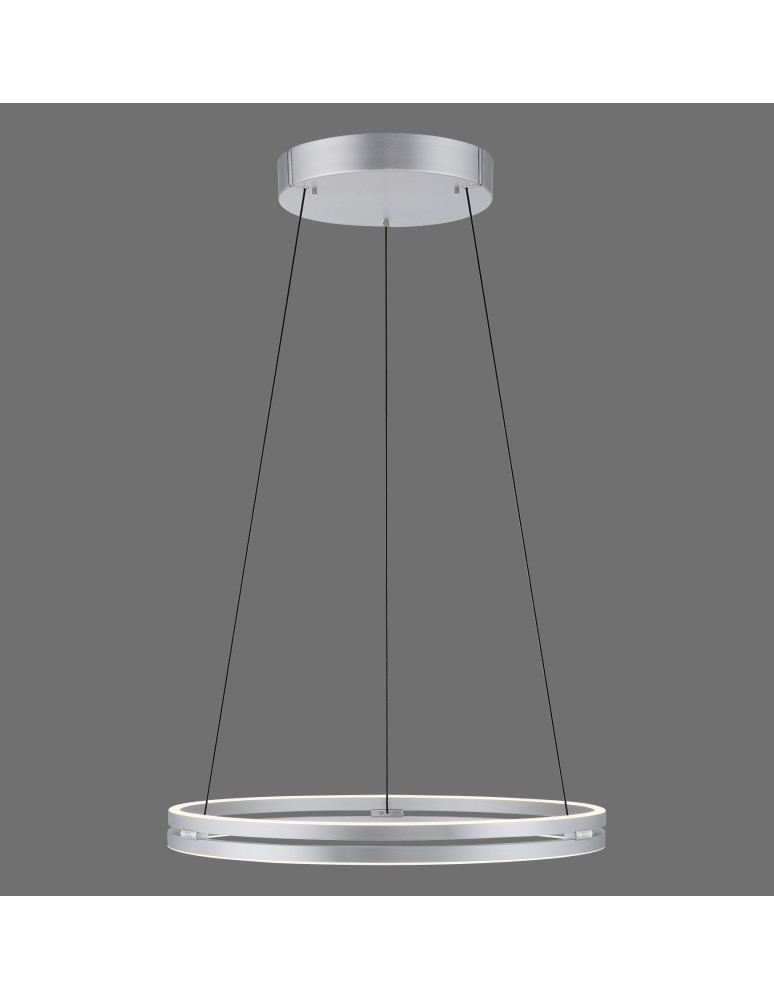 Paul Neuhaus Pure E-Loop Lampa Wisząca Aluminium 2551-95
