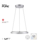 Paul Neuhaus Pure E-Loop Lampa Wisząca Aluminium 2551-95
