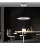 Paul Neuhaus Pure E-Loop Lampa Wisząca Aluminium 2551-95