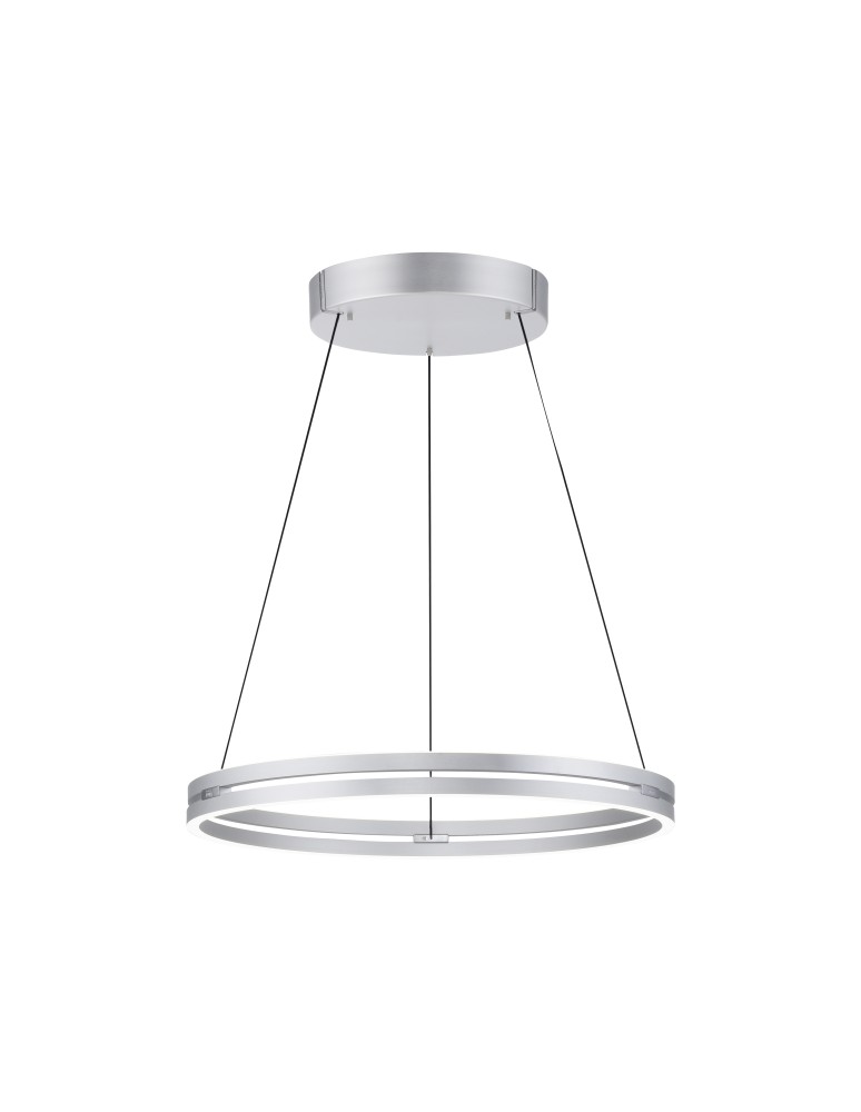 Paul Neuhaus Pure E-Loop Lampa Wisząca Aluminium 2551-95