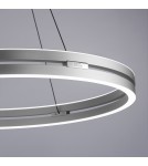 Paul Neuhaus Pure E-Loop Lampa Wisząca Aluminium 2551-95