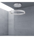 Paul Neuhaus Pure E-Loop Lampa Wisząca Aluminium 2551-95
