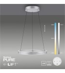 Paul Neuhaus Pure E-Loop Lampa Wisząca Aluminium 2551-95
