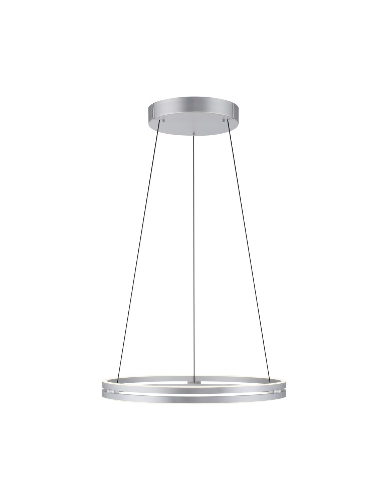 Paul Neuhaus Pure E-Loop Lampa Wisząca Aluminium 2551-95