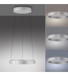 Paul Neuhaus Pure E-Clipse Lampa Wisząca Aluminium 2560-95