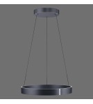Paul Neuhaus Pure E-Clipse Lampa Wisząca Szary 2561-15