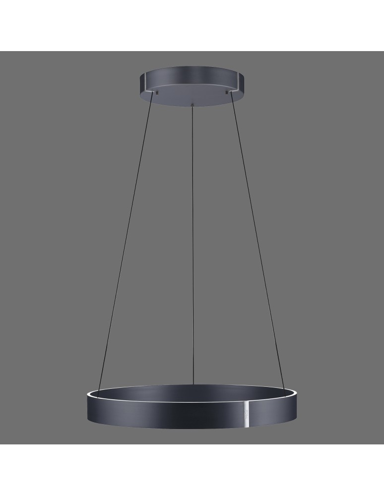 Paul Neuhaus Pure E-Clipse Lampa Wisząca Szary 2561-15