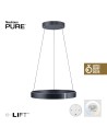 View Paul Neuhaus Pure E-Clipse Lampa Wisząca Szary 2561-15