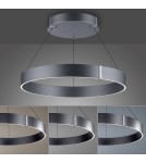Paul Neuhaus Pure E-Clipse Lampa Wisząca Szary 2561-15