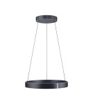 Paul Neuhaus Pure E-Clipse Lampa Wisząca Szary 2561-15