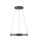Paul Neuhaus Pure E-Clipse Lampa Wisząca Szary 2561-15