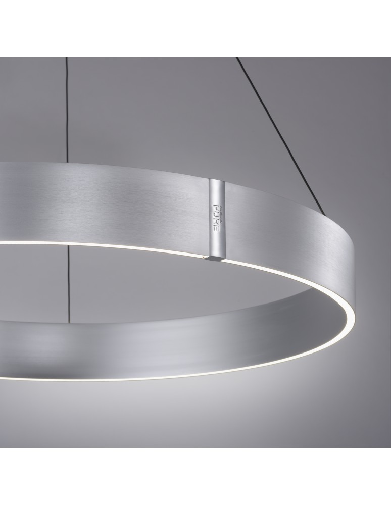 Paul Neuhaus Pure E-Clipse Lampa Wisząca Aluminium 2561-95