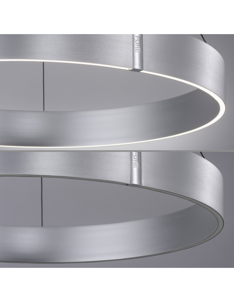Paul Neuhaus Pure E-Clipse Lampa Wisząca Aluminium 2561-95