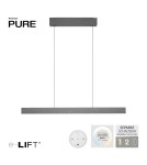 Paul Neuhaus Pure E-Motion Lampa Wisząca Szary 2570-15
