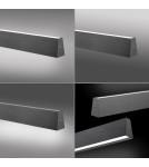 Paul Neuhaus Pure E-Motion Lampa Wisząca Szary 2570-15