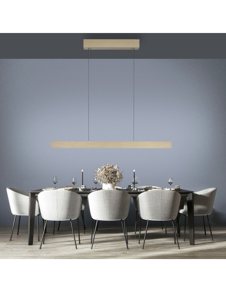 Paul Neuhaus Pure E-Motion Lampa Wisząca Matowy Mosiądz 2570-60