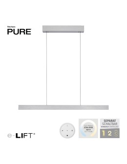 Paul Neuhaus Pure E-Motion Lampa Wisząca Aluminium 2570-95 - produkt 2