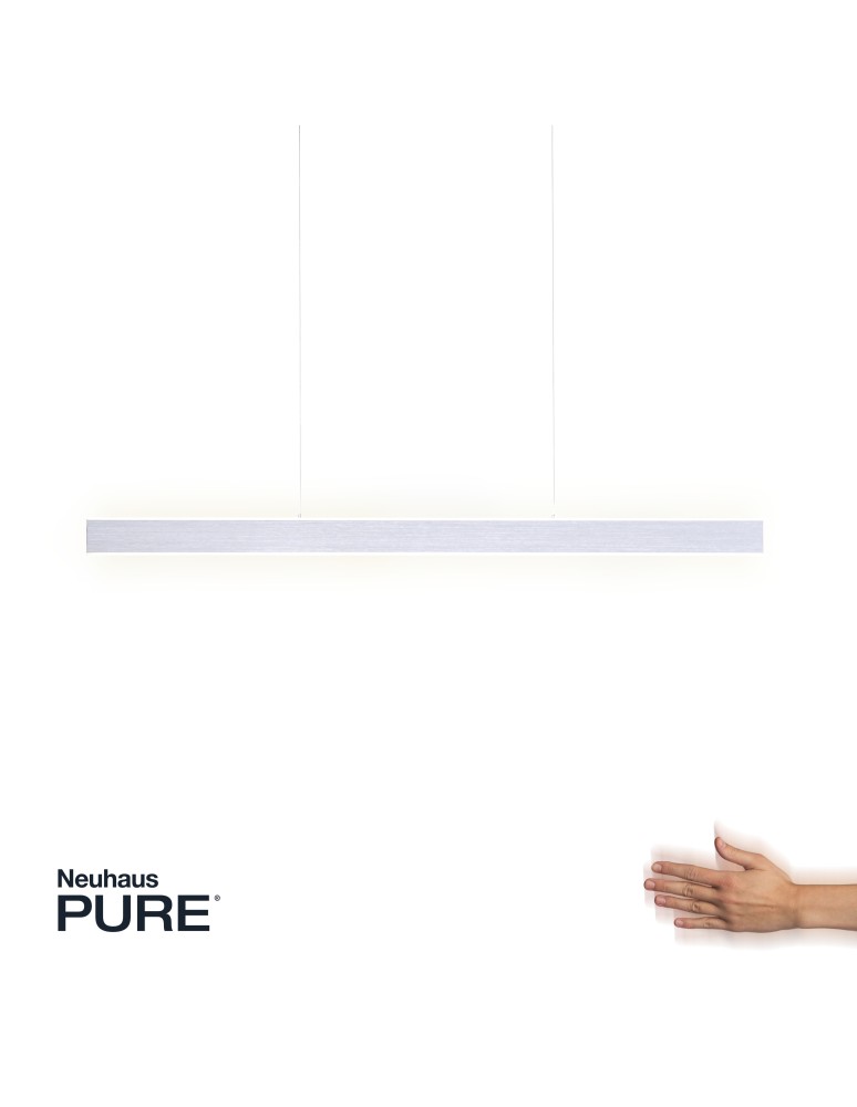 Paul Neuhaus Pure Lume Lampa Wisząca Aluminium 2738-95