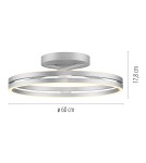 Paul Neuhaus Pure Loop Lampa Sufitowa Aluminium 6552-95