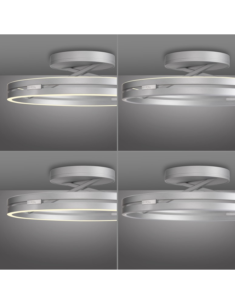 Paul Neuhaus Pure Loop Lampa Sufitowa Aluminium 6552-95