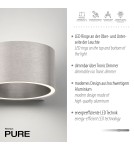 Paul Neuhaus Pure Clipse Kinkiet Aluminium 8561-95