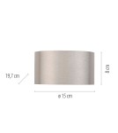 Paul Neuhaus Pure Clipse Kinkiet Aluminium 8561-95