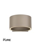 Paul Neuhaus Pure Clipse Kinkiet Brązowy 8561-97