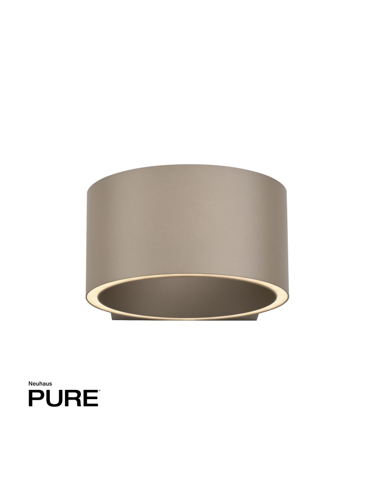 Paul Neuhaus Pure Clipse Kinkiet Brązowy 8561-97