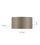 Paul Neuhaus Pure Clipse Kinkiet Brązowy 8561-97