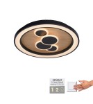 Paul Neuhaus Eliza Lampa Sufitowa Drewno/Czarny 6284-79