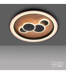 Paul Neuhaus Eliza Lampa Sufitowa Drewno/Czarny 6284-79
