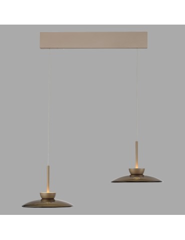 Paul Neuhaus Pure Moon Lampa Wisząca Brązowy 2194-97