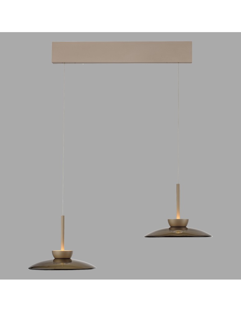 Paul Neuhaus Pure Moon Lampa Wisząca Brązowy 2194-97
