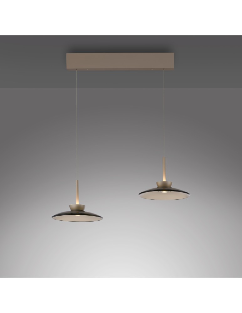 Paul Neuhaus Pure Moon Lampa Wisząca Brązowy 2194-97