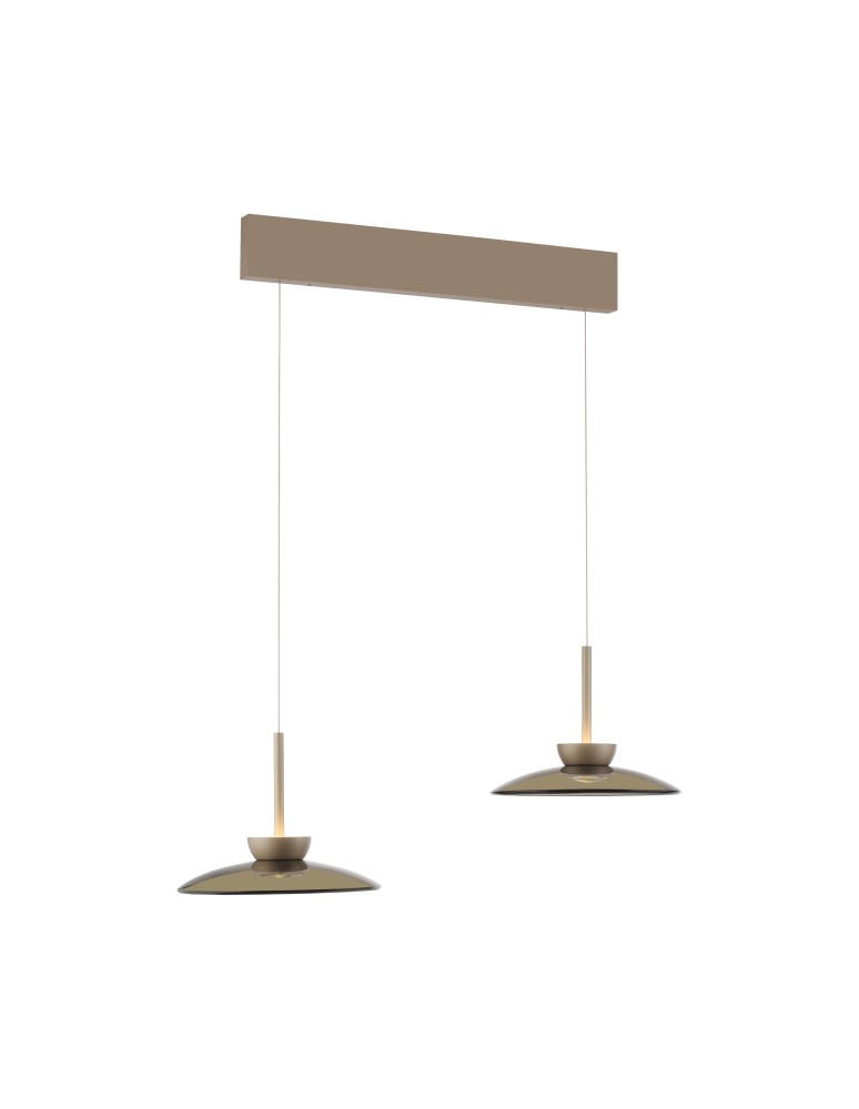 Paul Neuhaus Pure Moon Lampa Wisząca Brązowy 2194-97