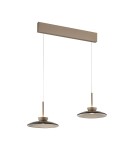 Paul Neuhaus Pure Moon Lampa Wisząca Brązowy 2194-97