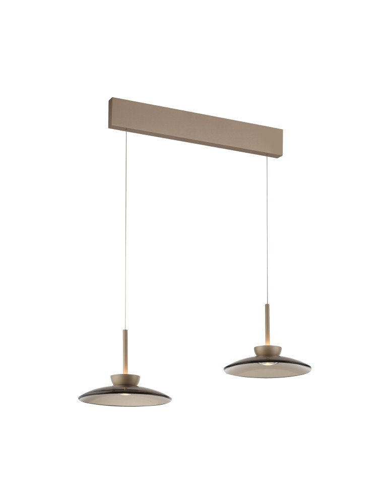 Paul Neuhaus Pure Moon Lampa Wisząca Brązowy 2194-97