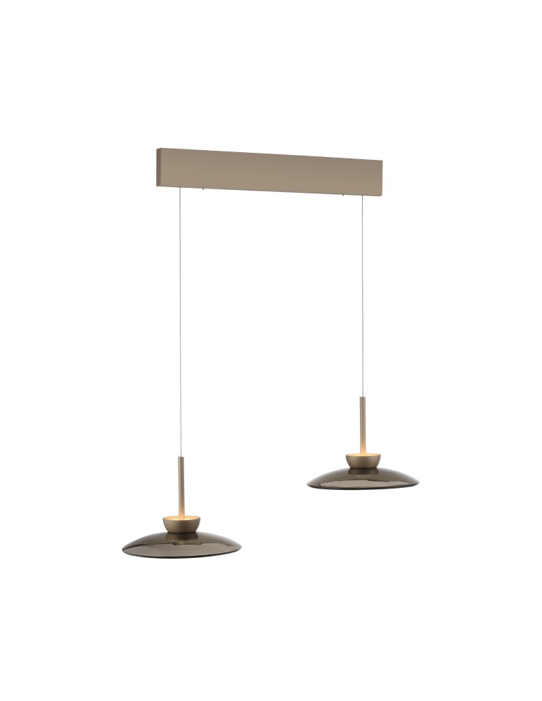 Paul Neuhaus Pure Moon Lampa Wisząca Brązowy 2194-97