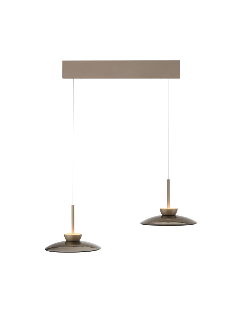 Paul Neuhaus Pure Moon Lampa Wisząca Brązowy 2194-97