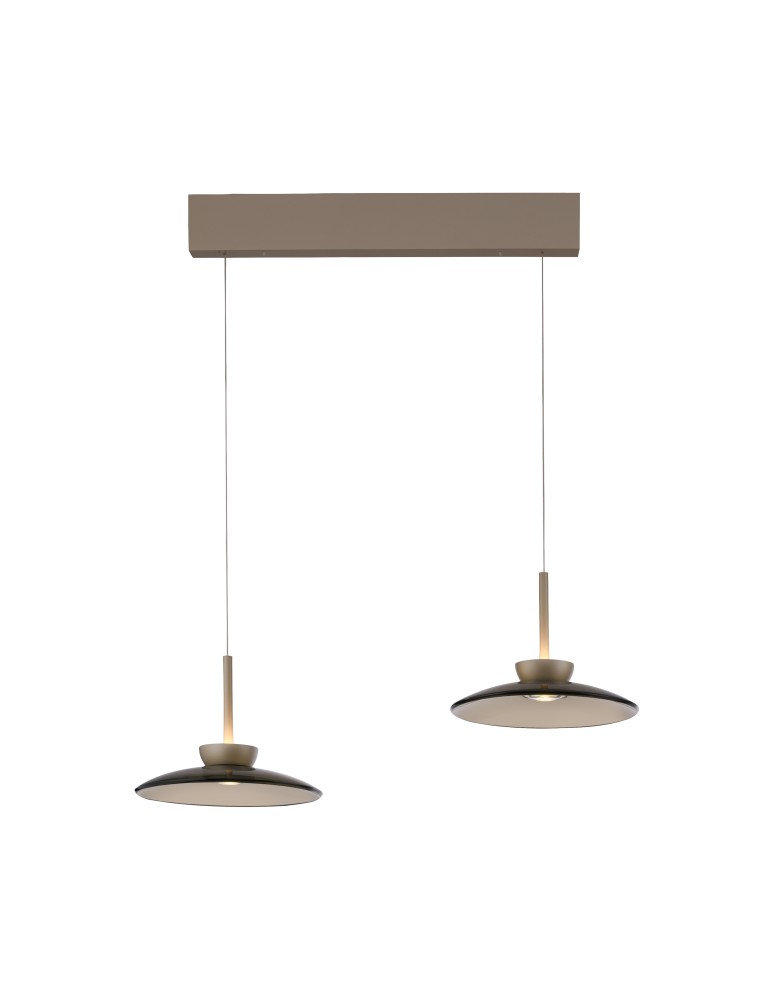 Paul Neuhaus Pure Moon Lampa Wisząca Brązowy 2194-97
